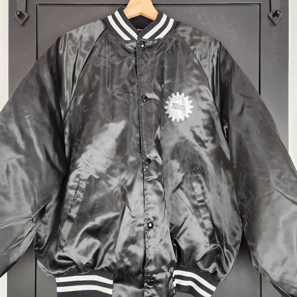 Vintage WEST ARK MADE IN THE USA BOMBER JACKET SIZE XL - Picture 2 of 8